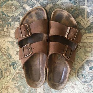 Birkenstock Arizona Two Strap Soft Footbed Sandals
